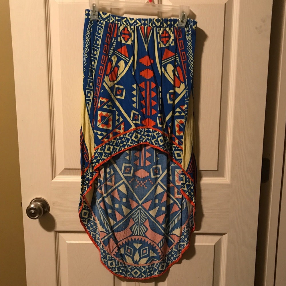 Billy by flying tomato hi-low skirt size small